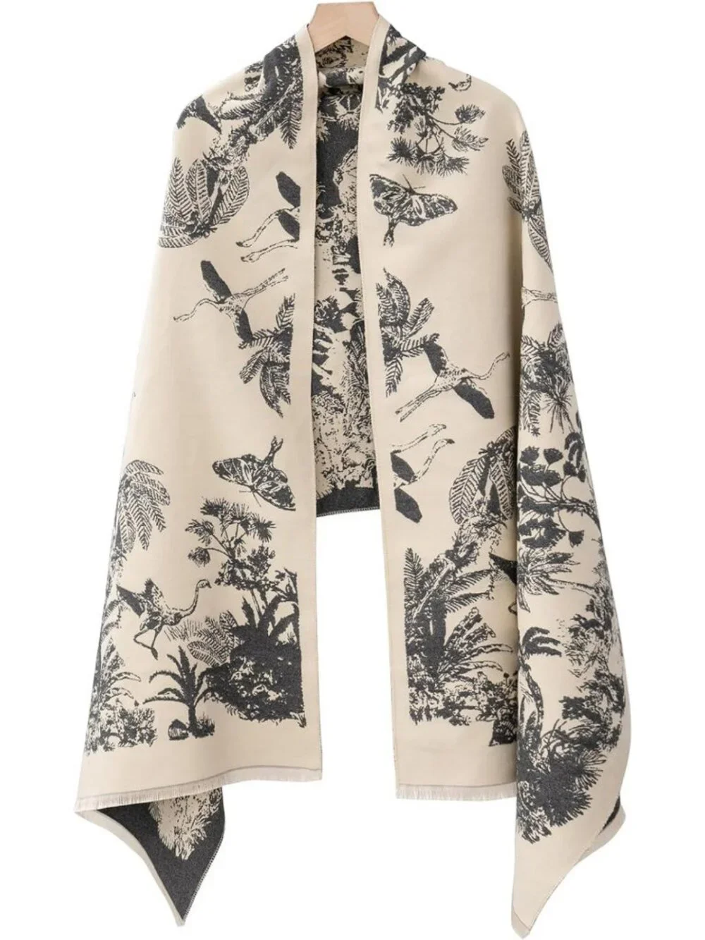 Luxurious Soft Silky Pashmina Shawl Wrap - Elegant Gift for Women
